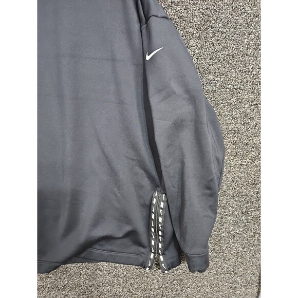 Nike Therma Funnel Neck Sweater Womens XL Black Lightweight Athleisure Pull Over - Picture 3 of 6